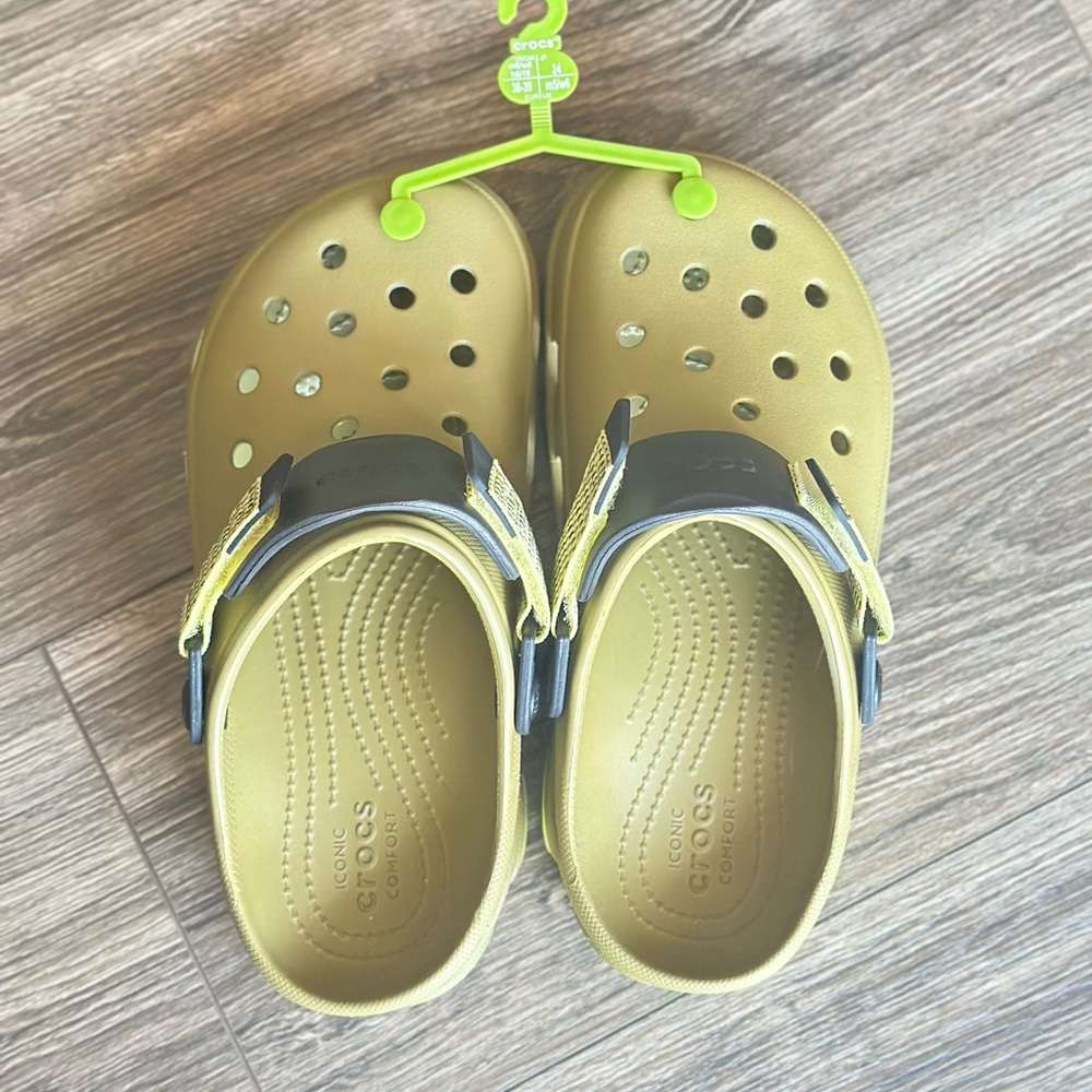 All Terrain Crocs New Condition 38/39